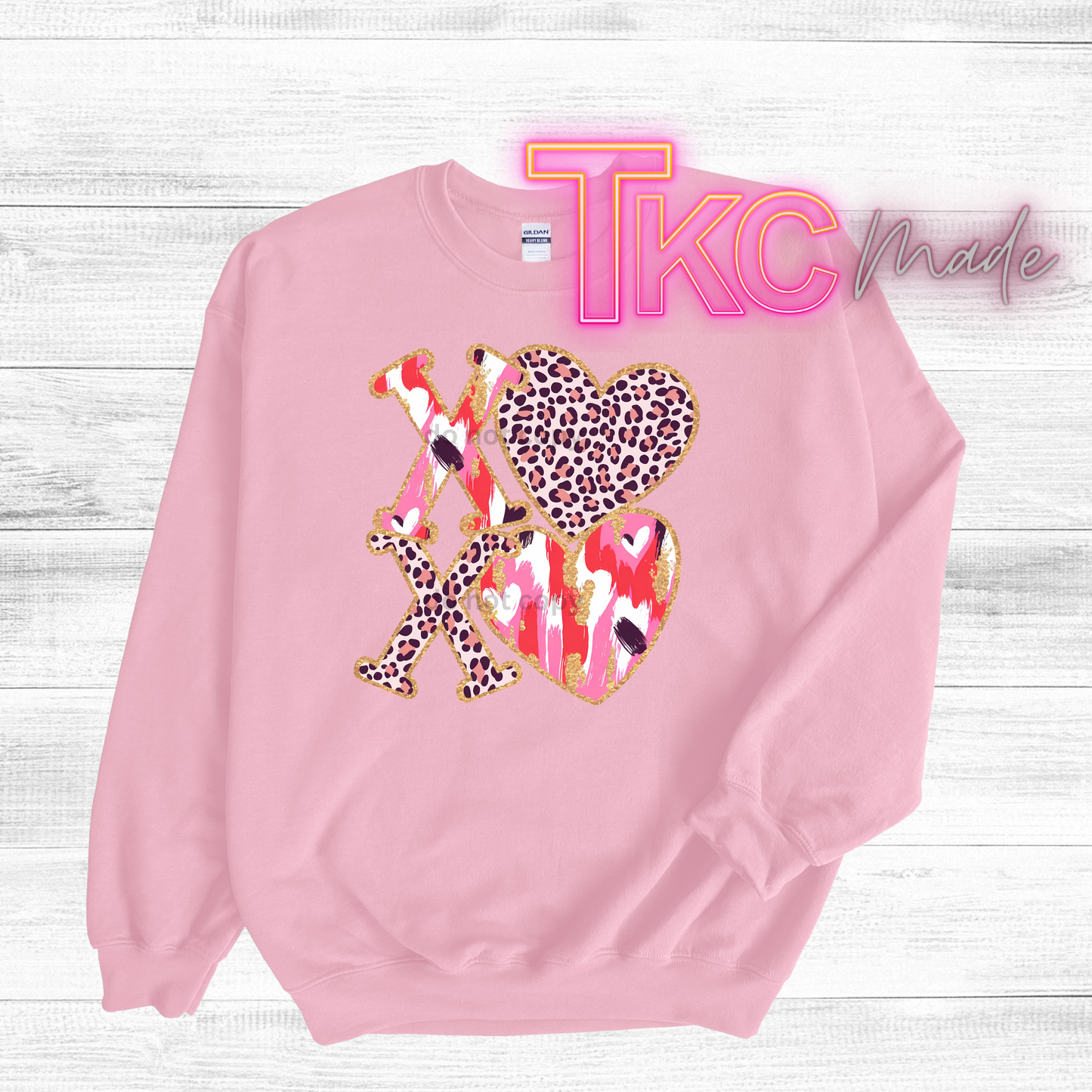 XOXO leopard print