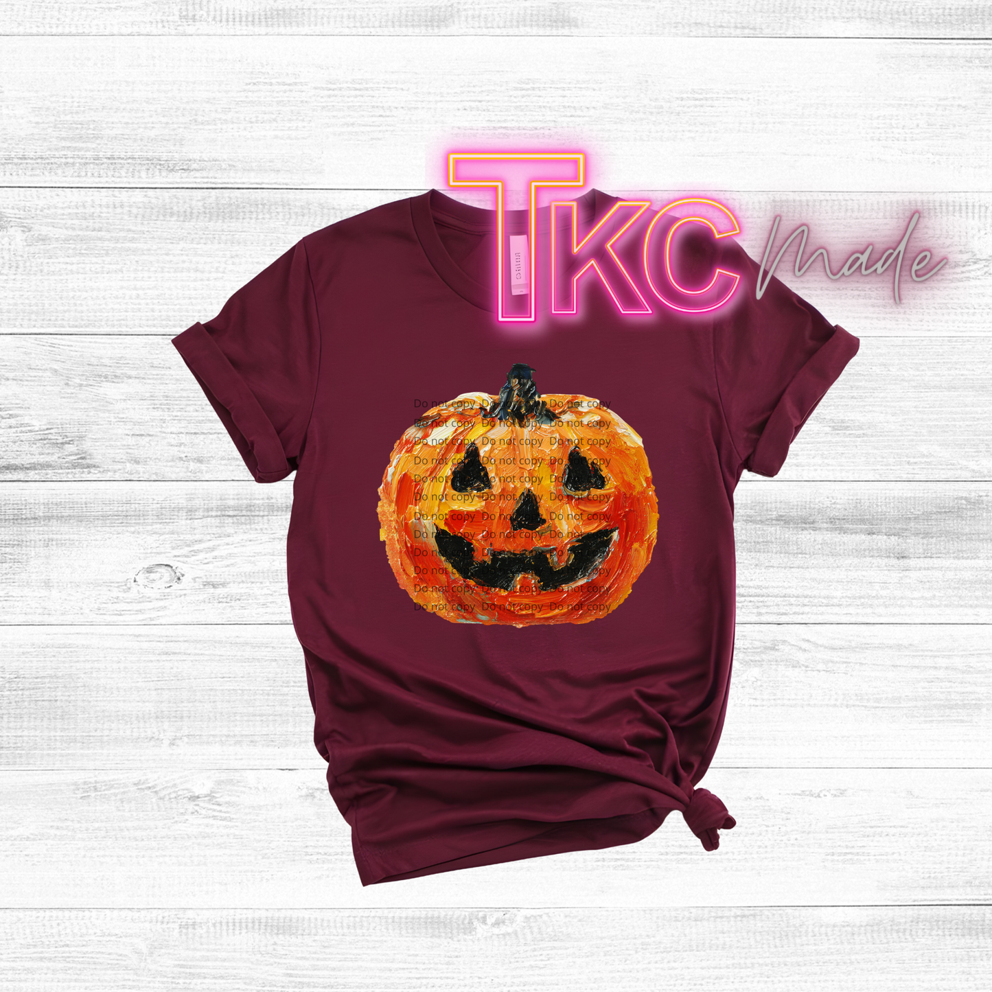 paint stroke fall pumpkin