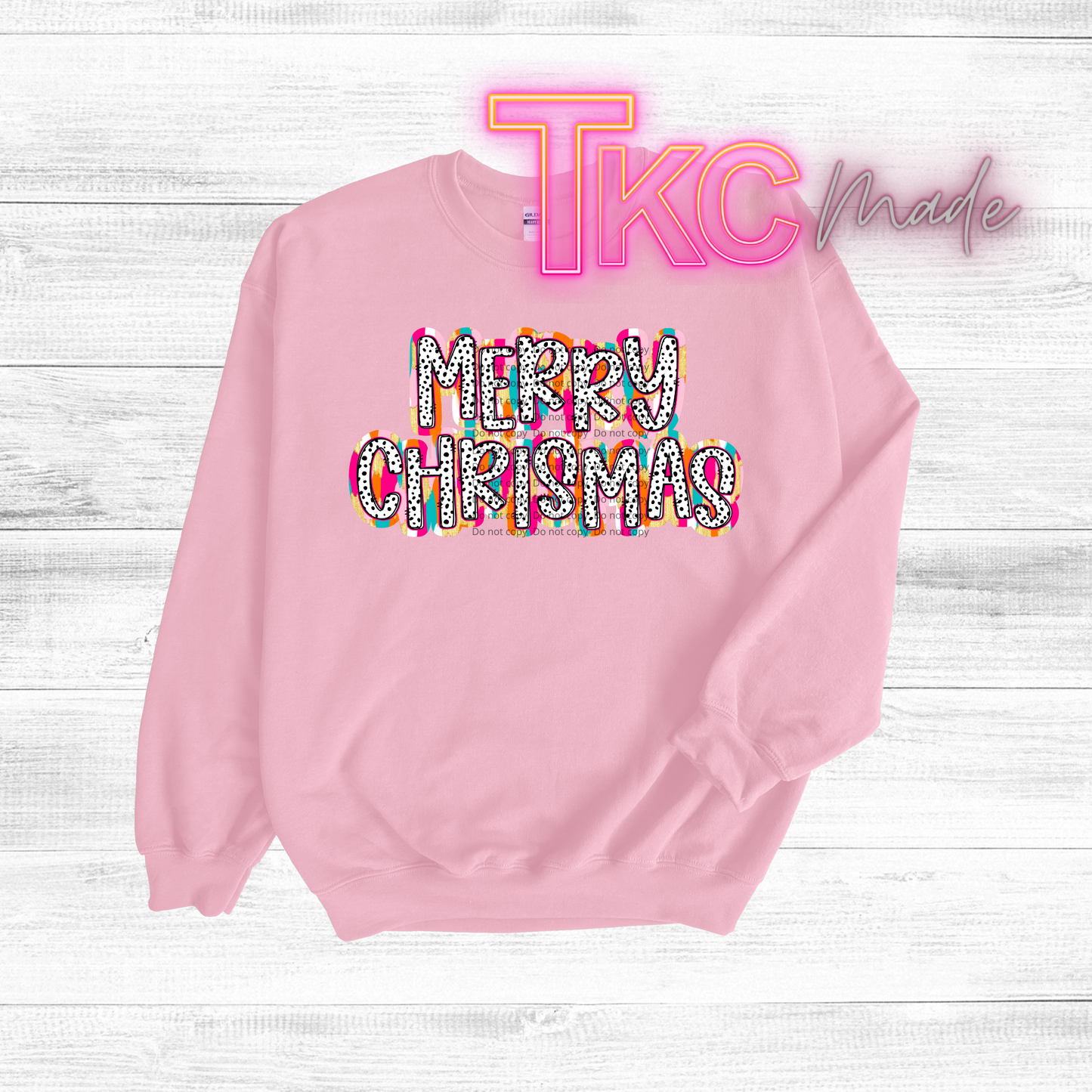 Colorful Merry Christmas