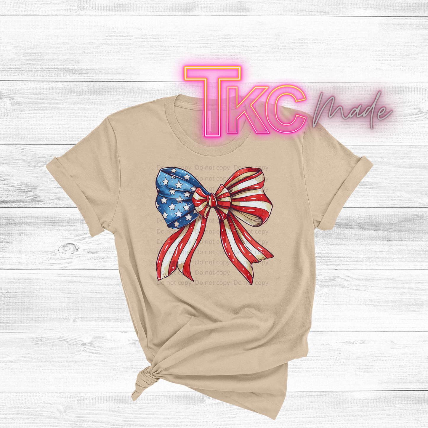 coquette American flag