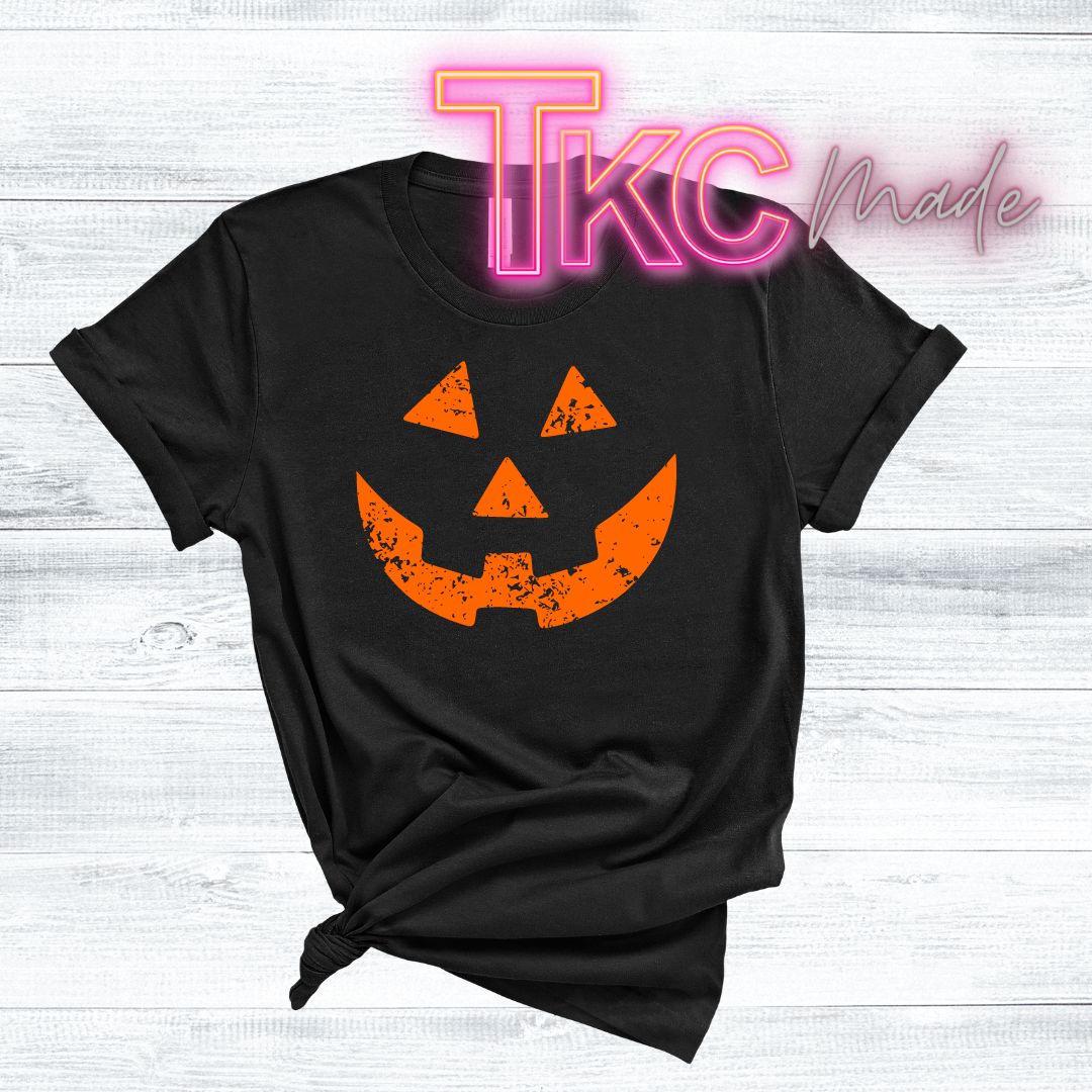 Orange Jack O Lantern