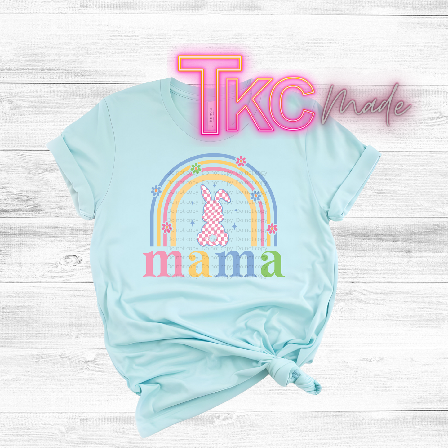 Mama rainbow bunny