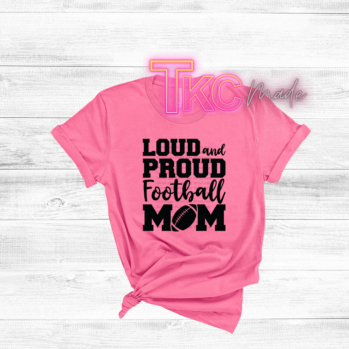 Loud and proud football mom