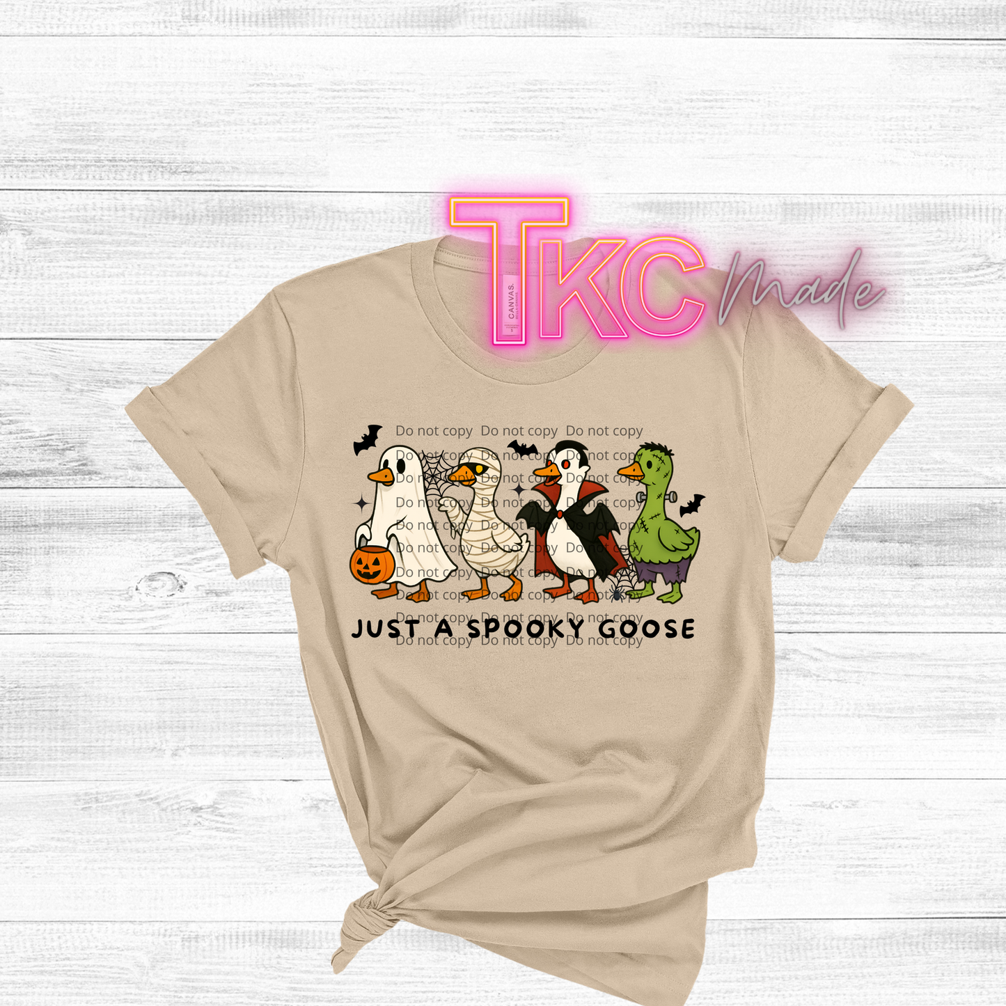 Trick or treat goose
