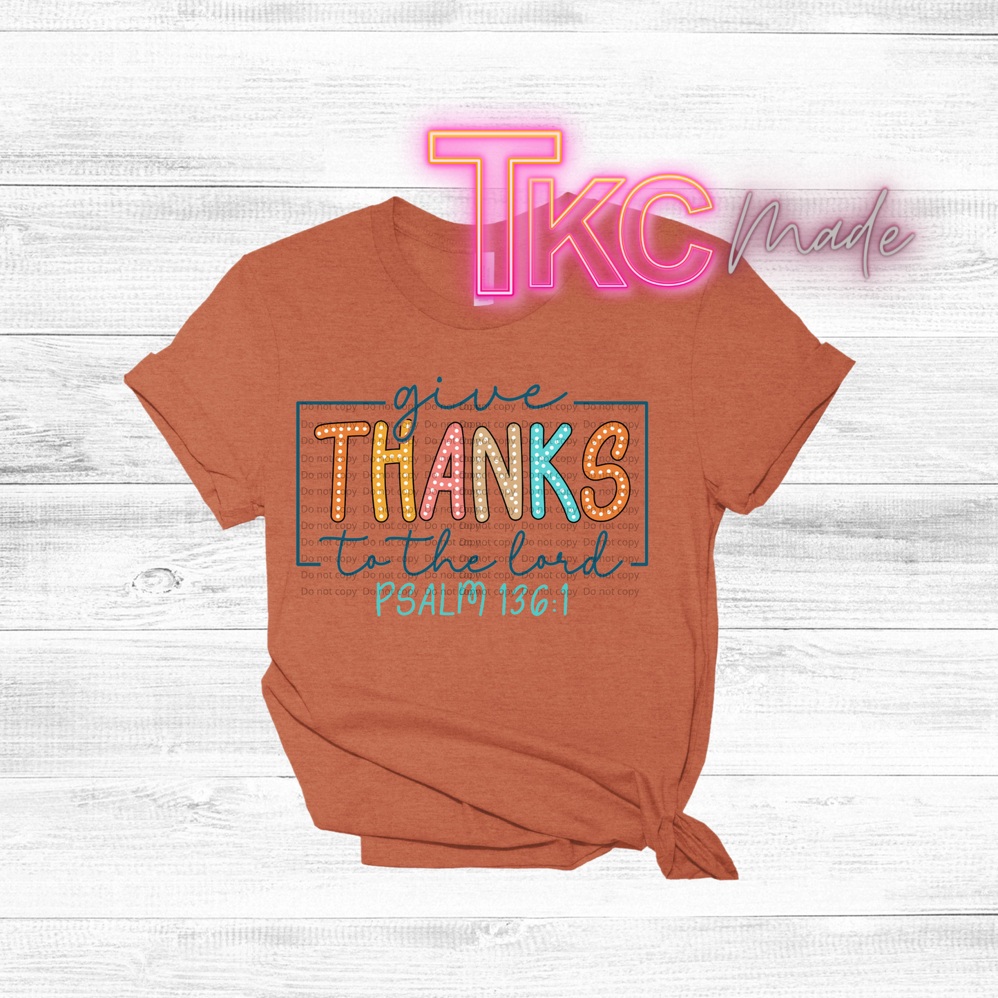 Give thanks to the lord