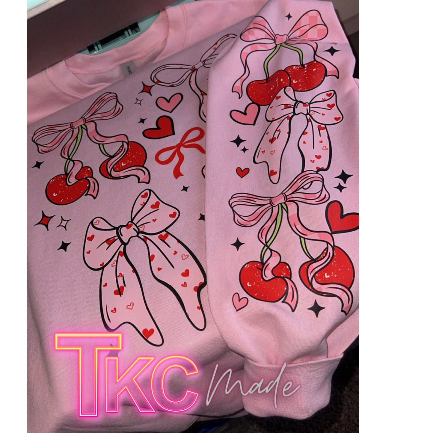 Coquette Cherries with optional sleeve design