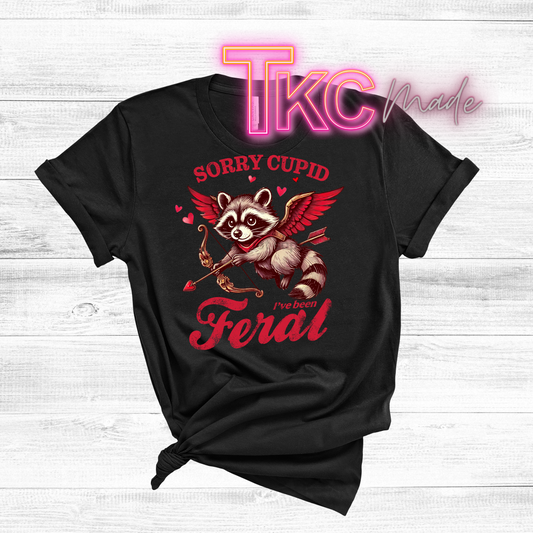 Sorry Cupid I've been Feral-Raccoon