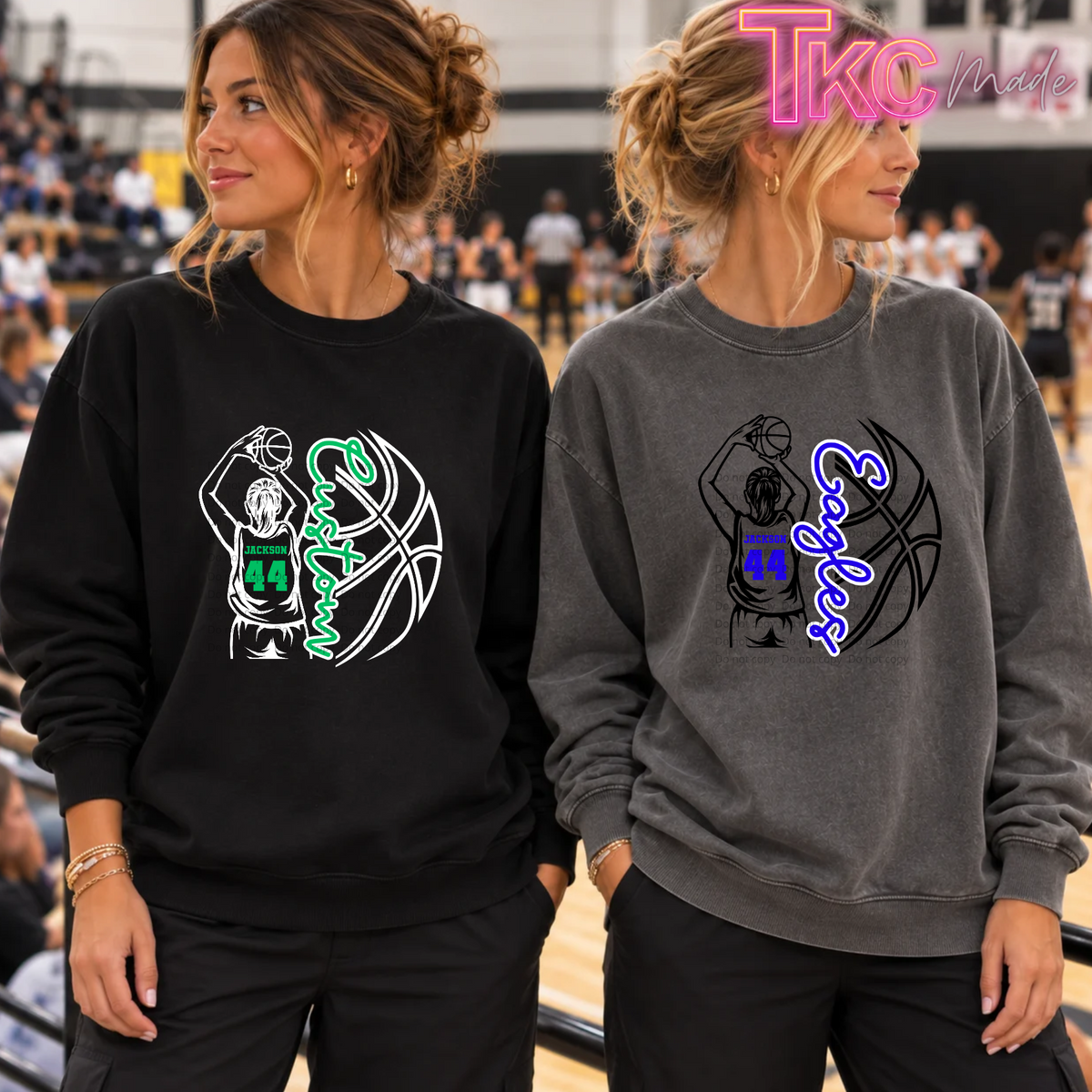 Custom Basketball split