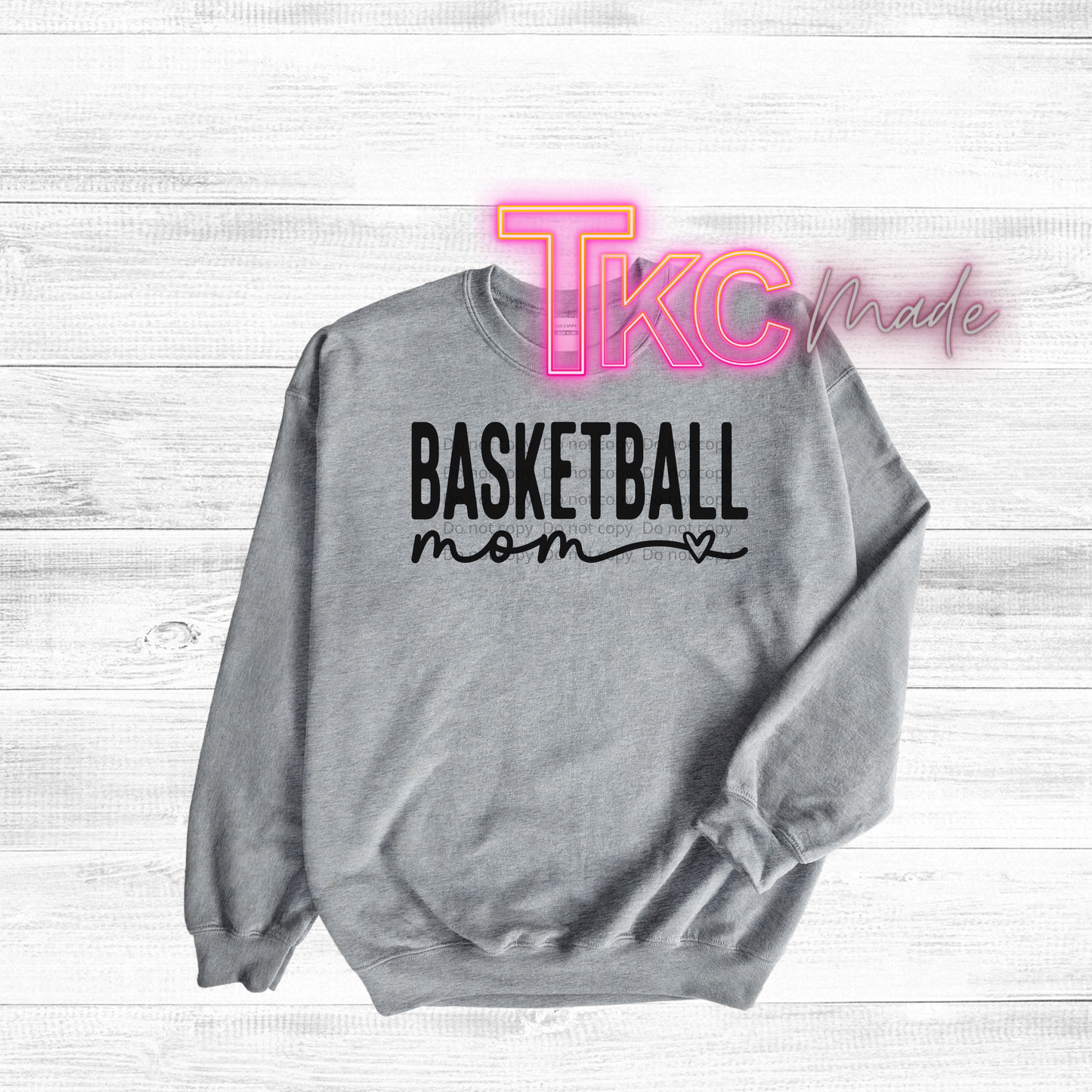 Basketball Mom heart