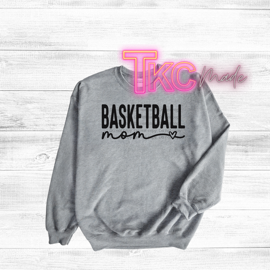 Basketball Mom heart