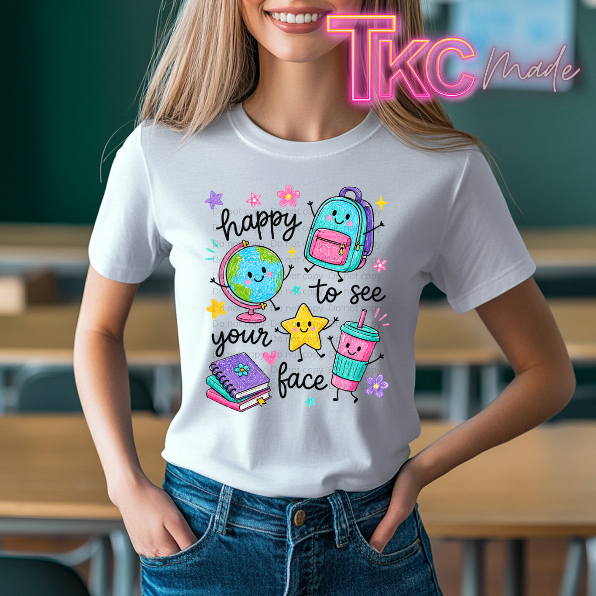 Happy to see your face doodle
