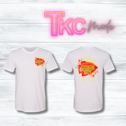 Kansas City Splatter Front and Back