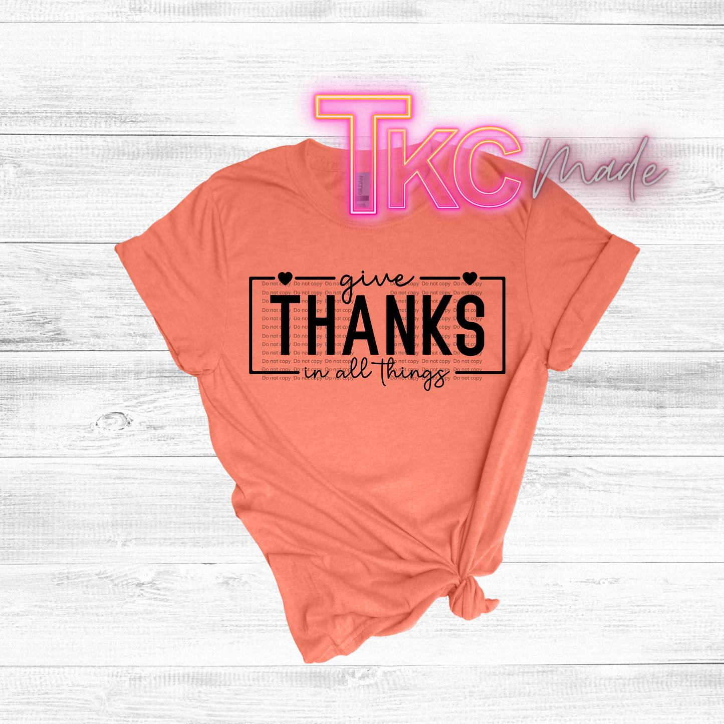 Give thanks in all things