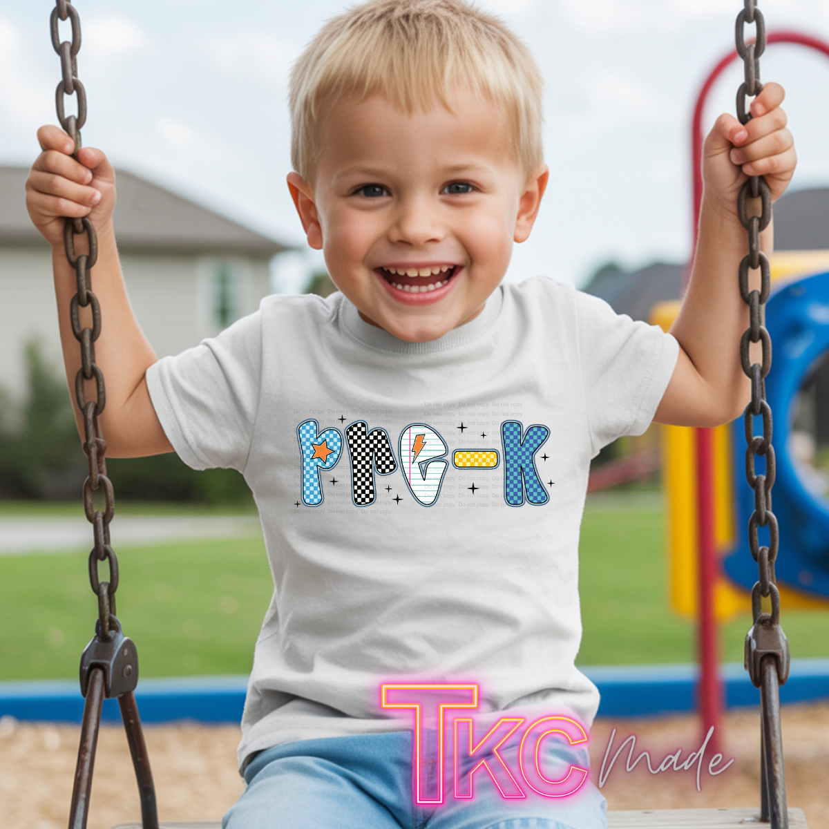 Pre-K checkered