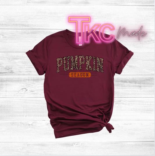 Leopard pumpkin season