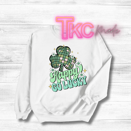 Happy go lucky shamrock