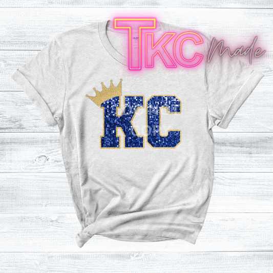 KC Faux Sequin Glitter