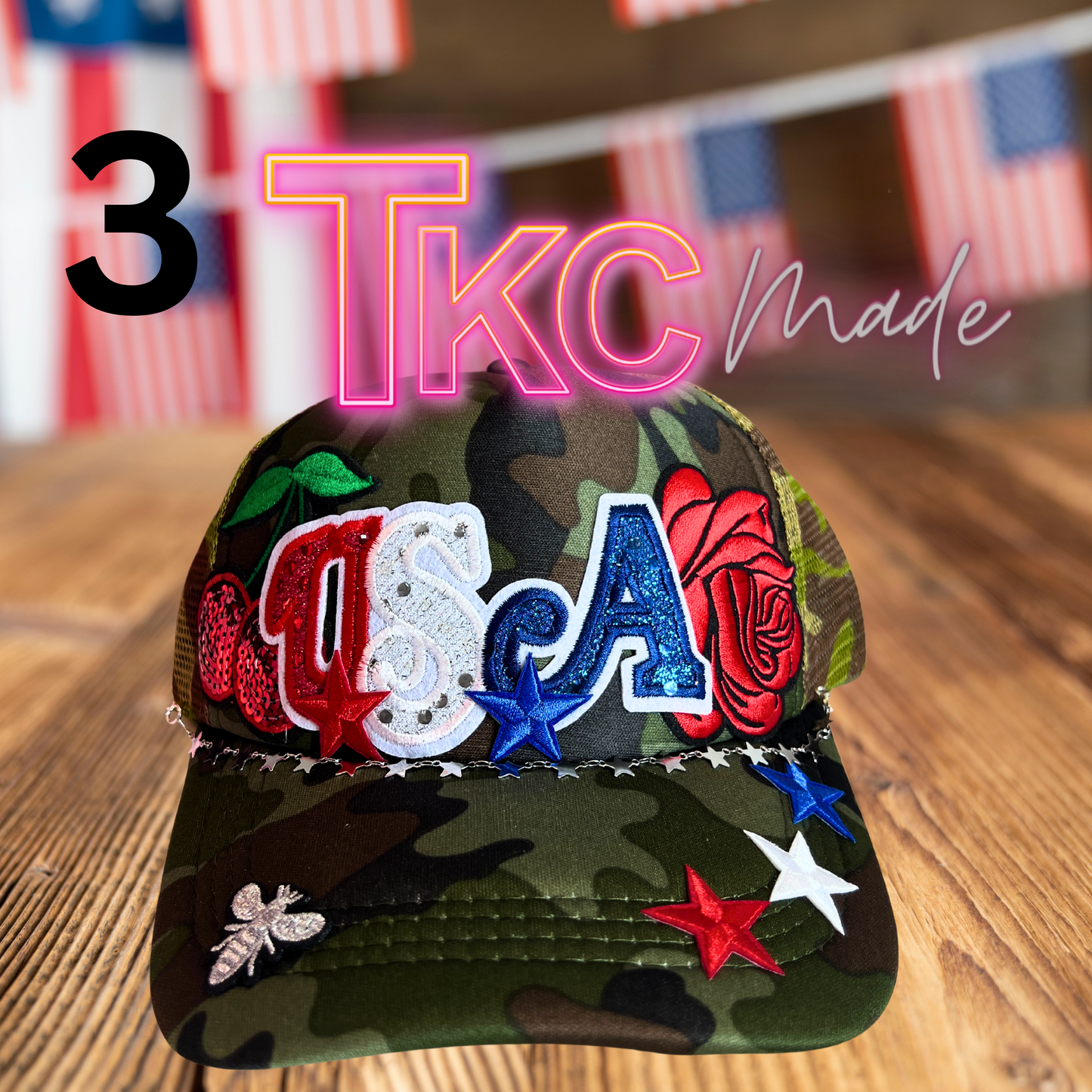 Patriotic Trucker Hats-Ship in 1-2 days