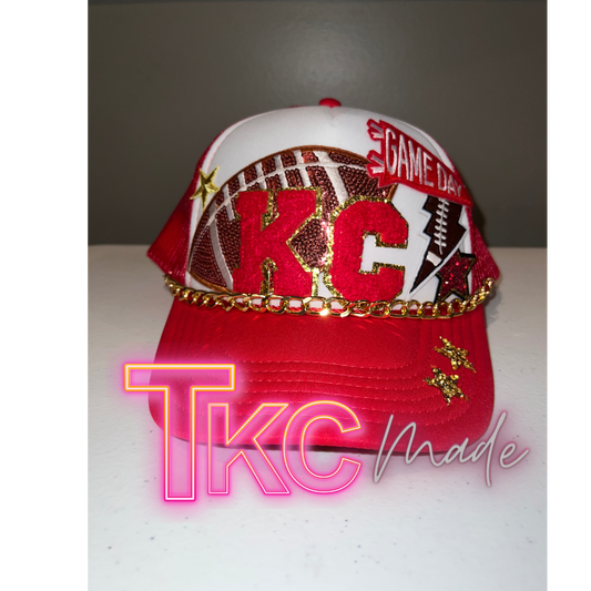 KC Game Day bling hat