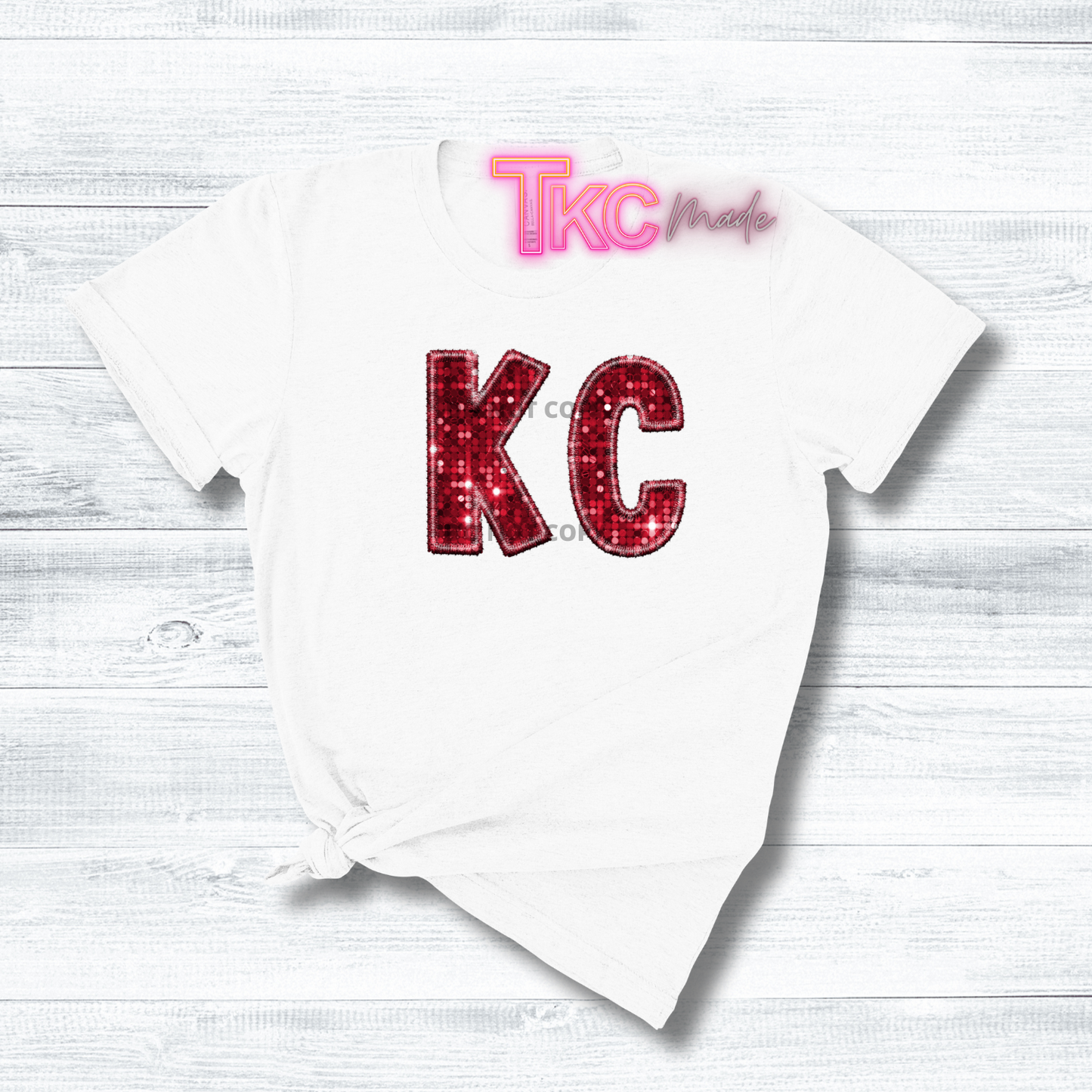 KC faux glitter