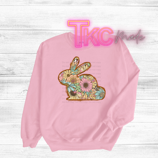 Easter bunny floral