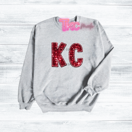 KC faux glitter