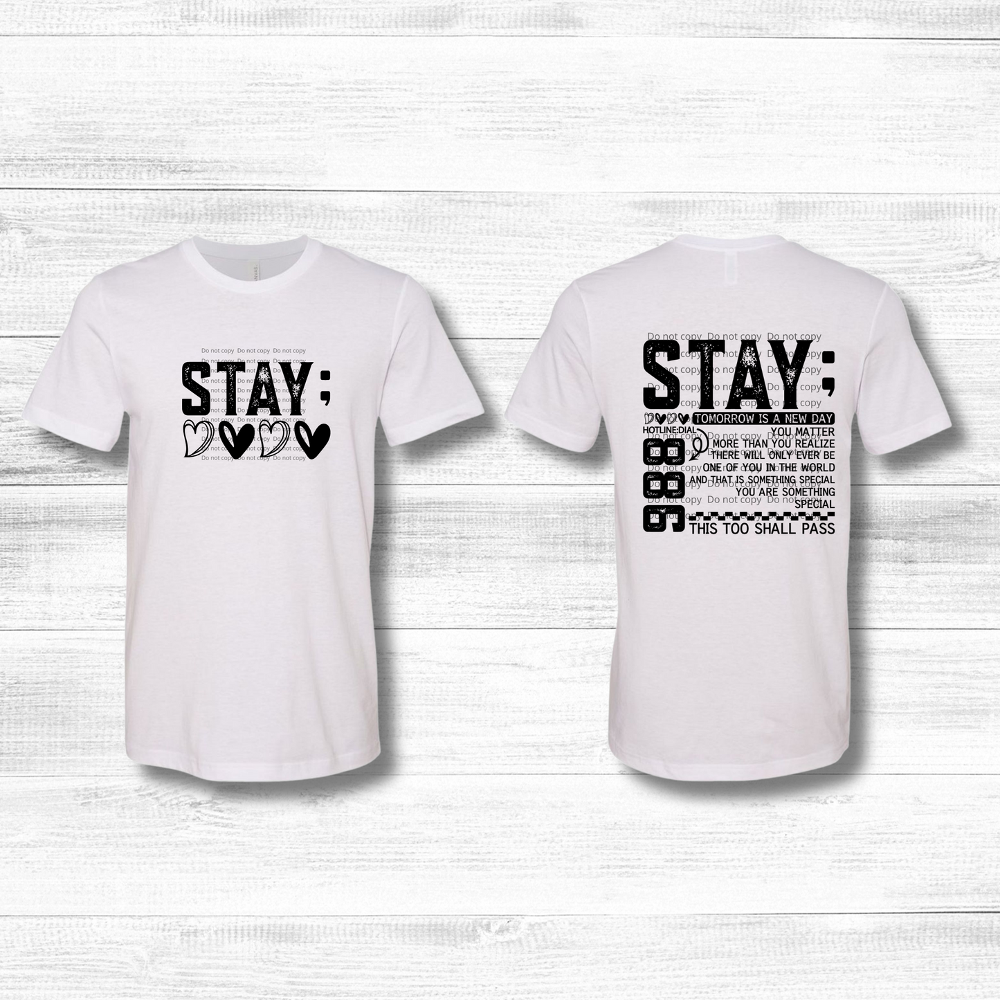 Stay tomorrow is a new day mental health awareness