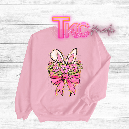 Floral bunny coquette