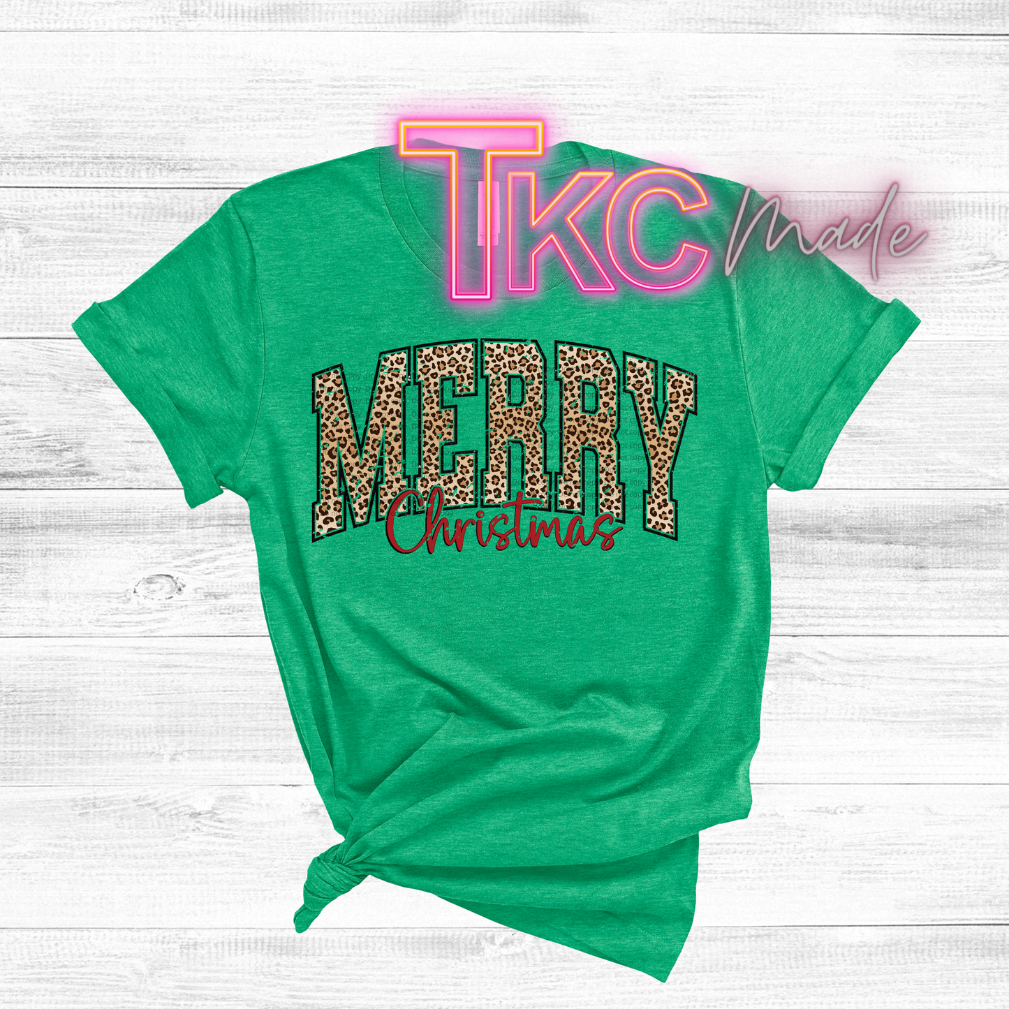 Leopard Merry Christmas