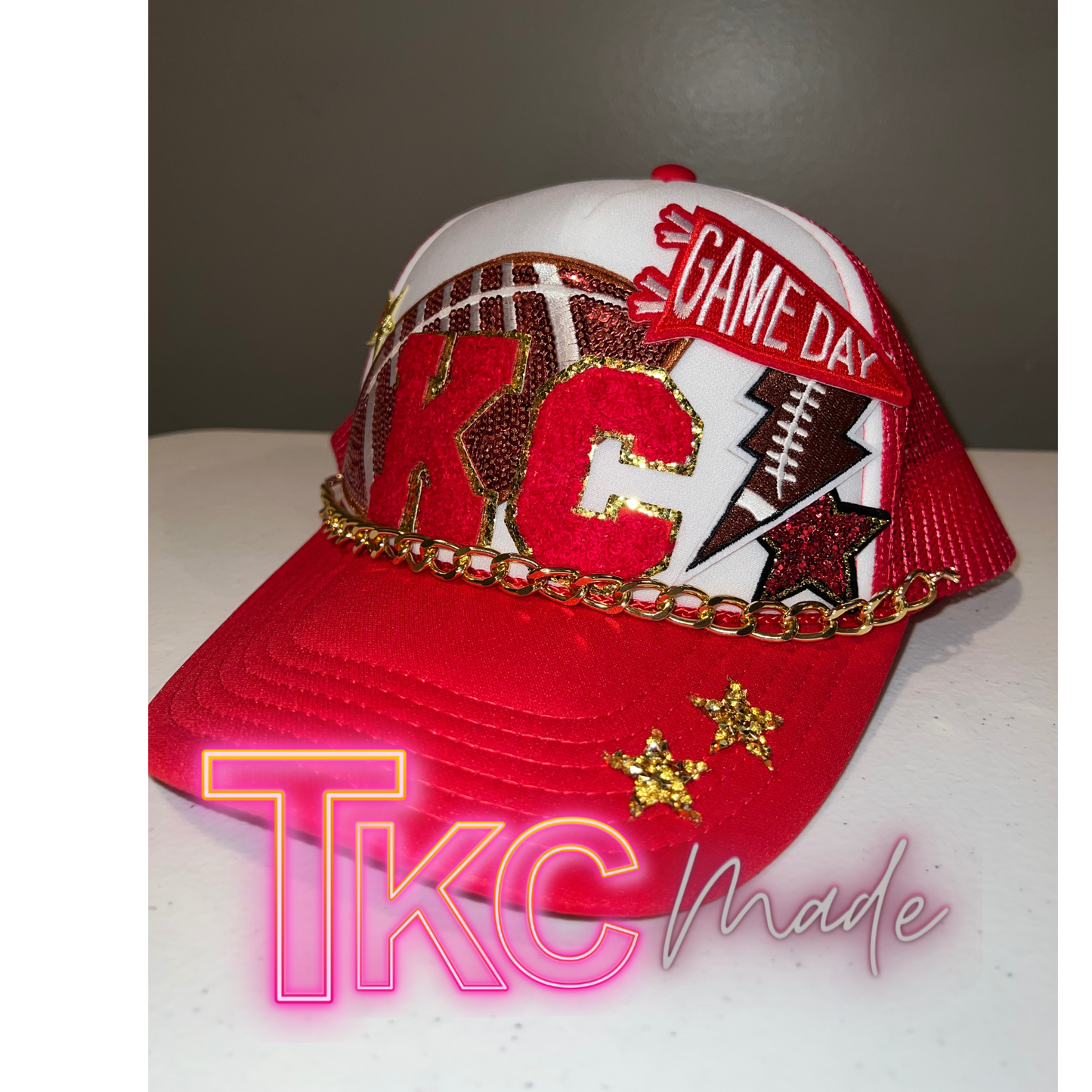 KC Game Day bling hat