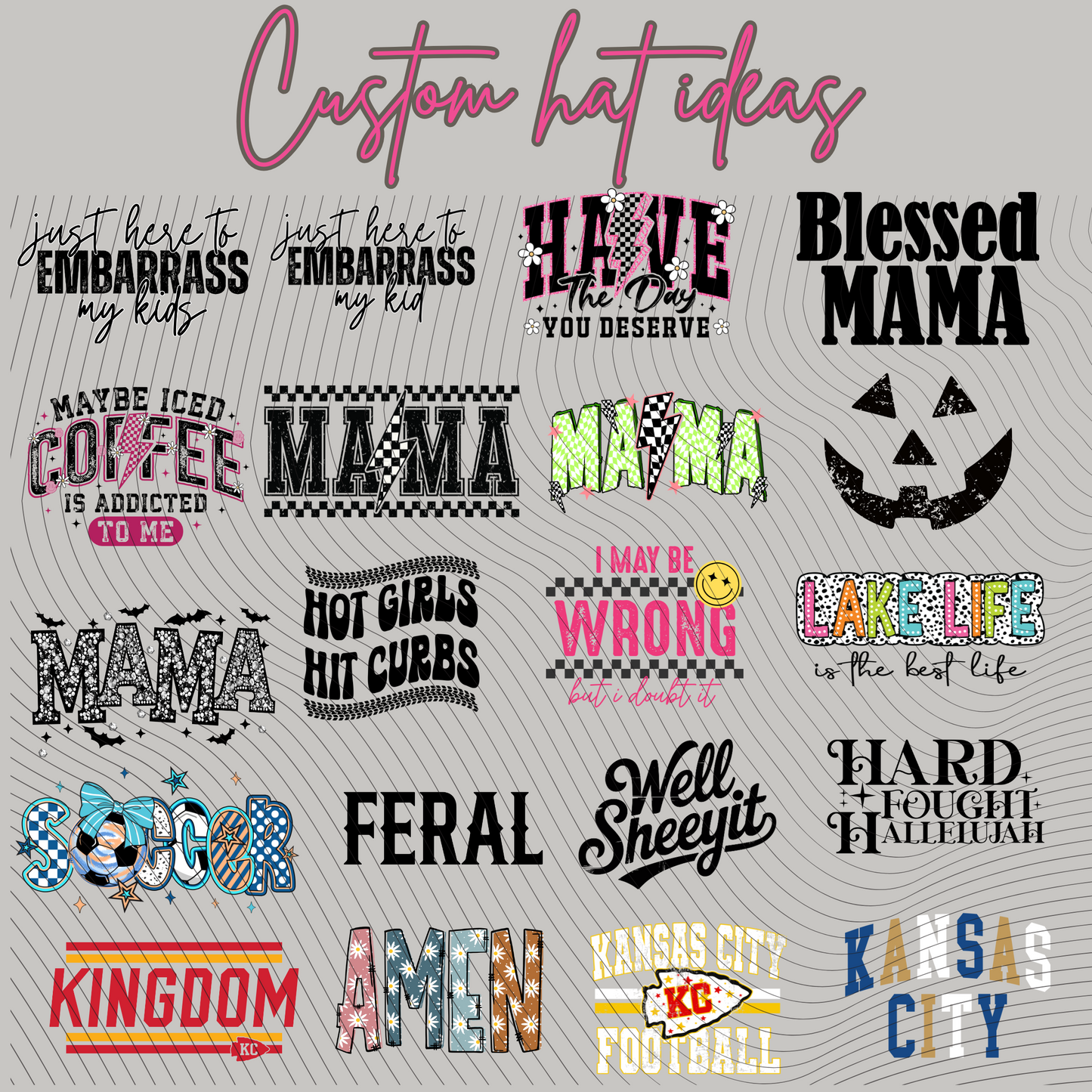 Custom Hats