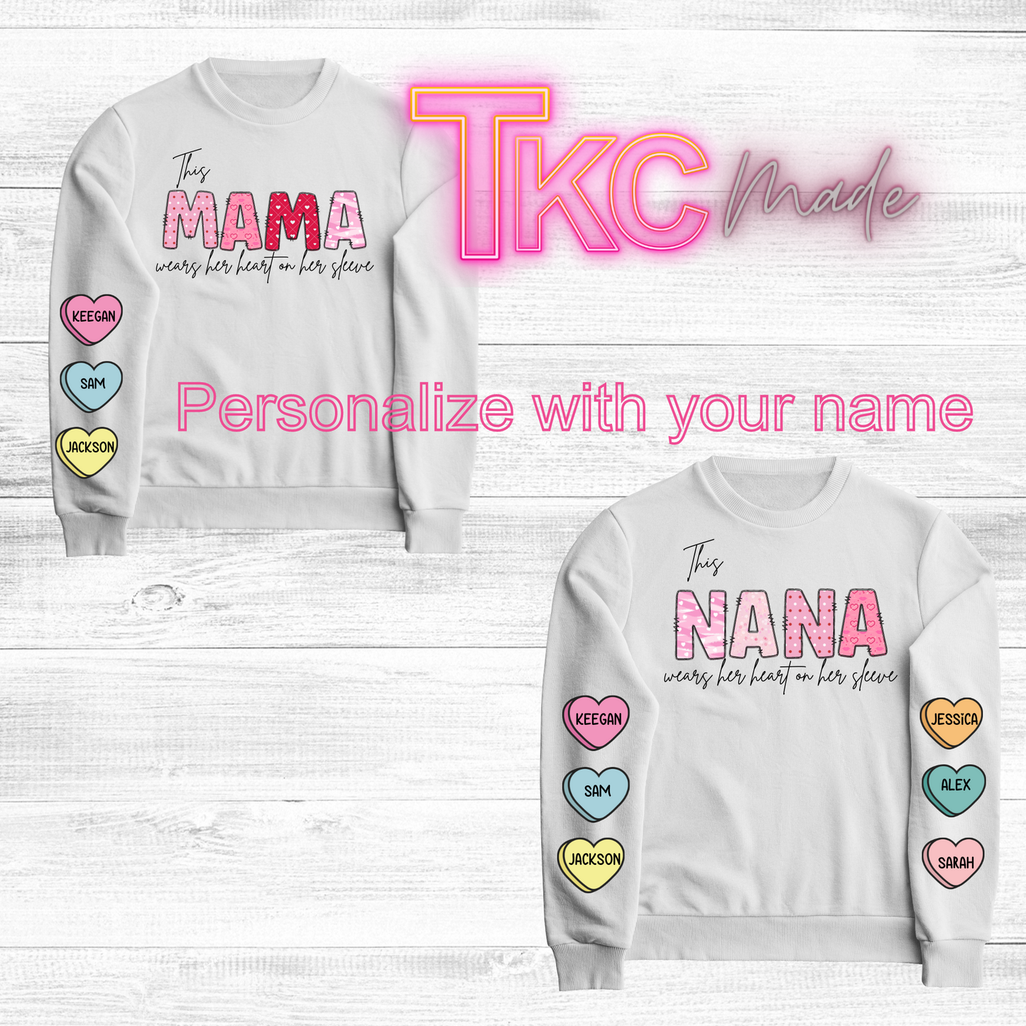 Personalized Valentine name