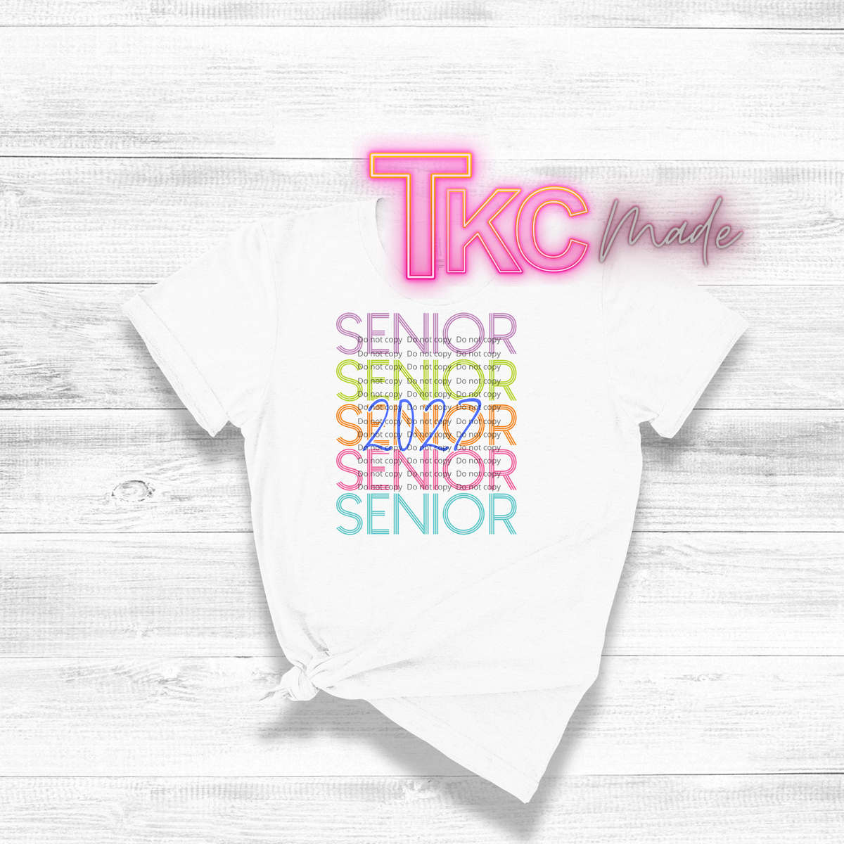Stacked Senior 2027- custom colors