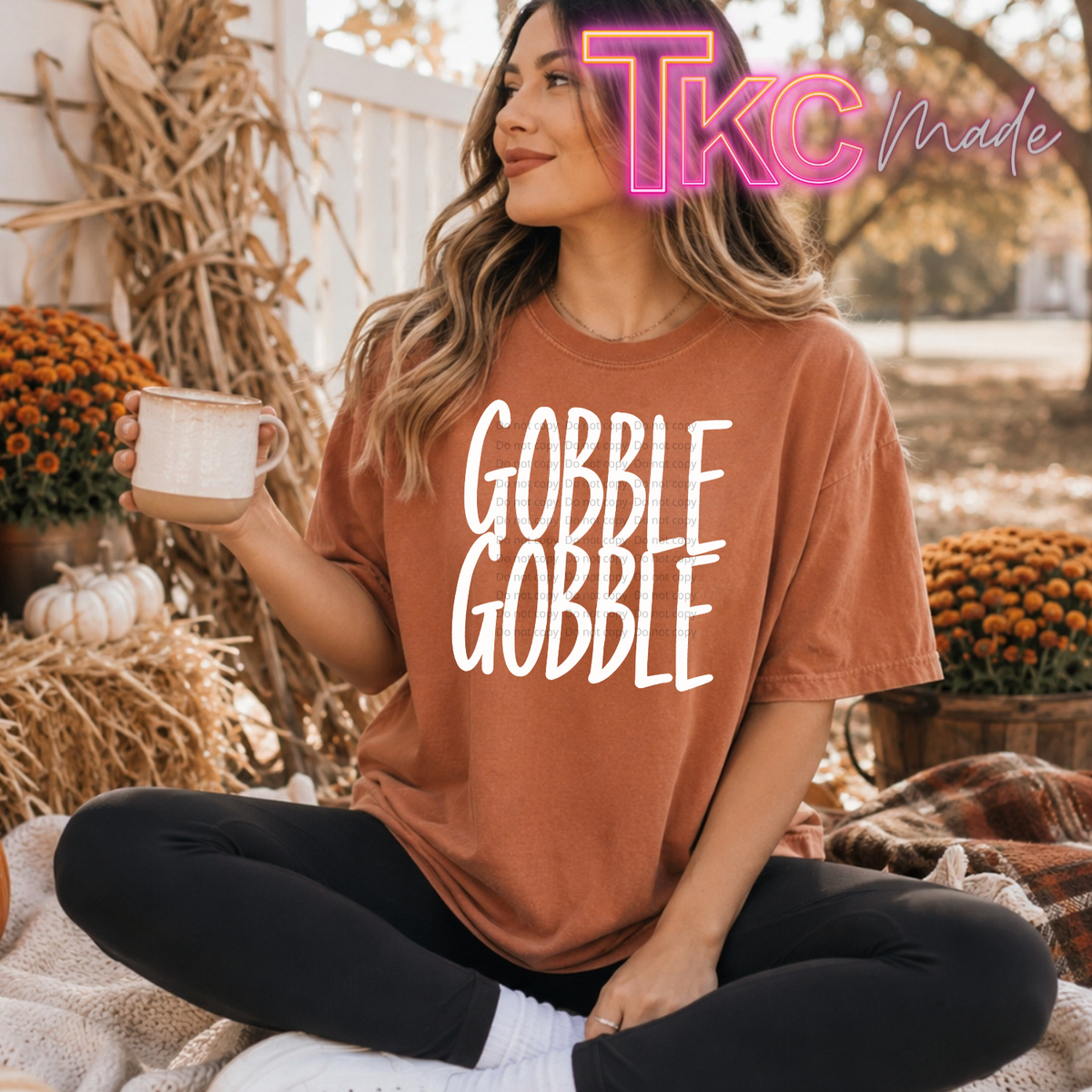 White gobble gobble