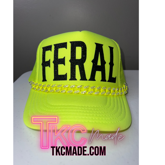Feral black glitter