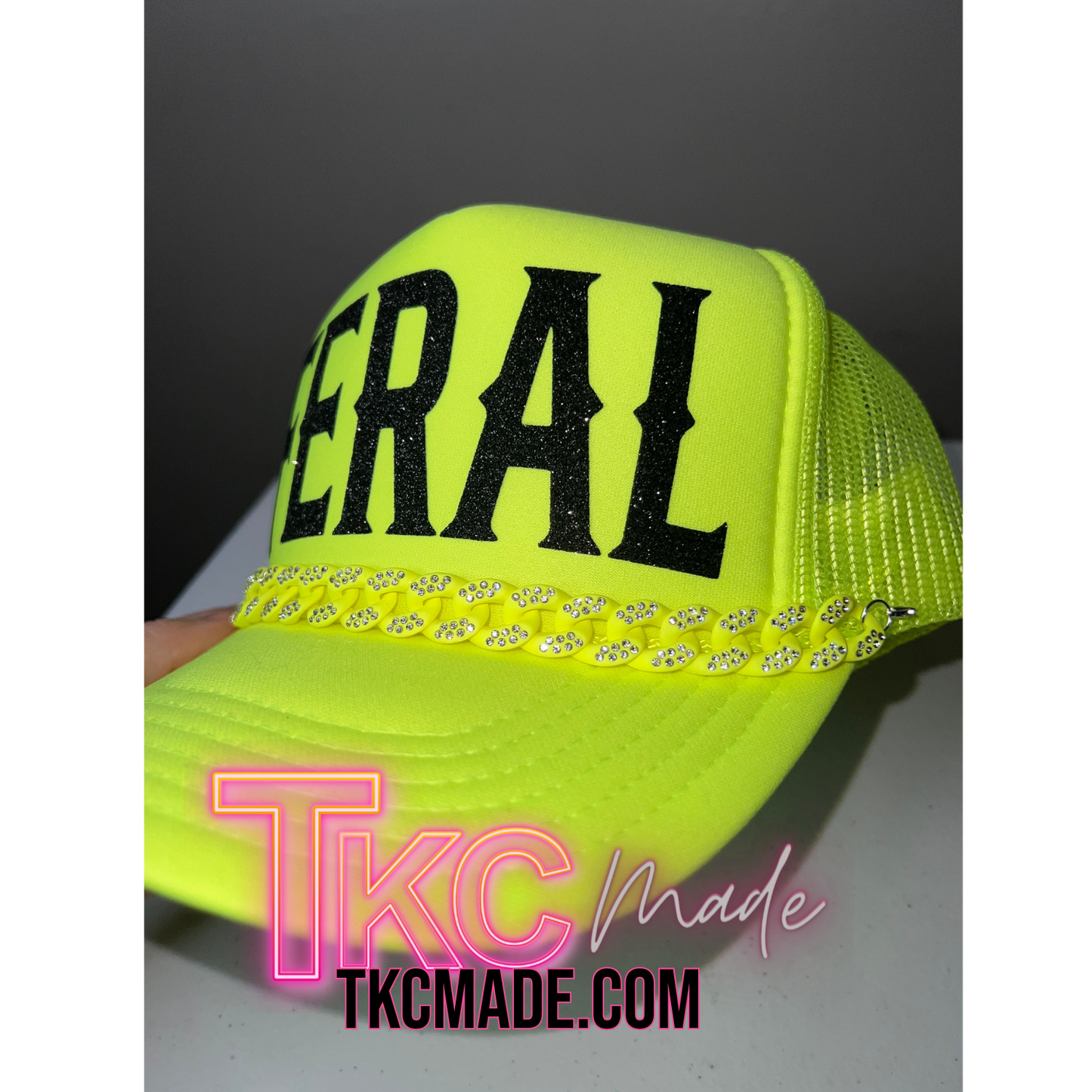 Feral black glitter