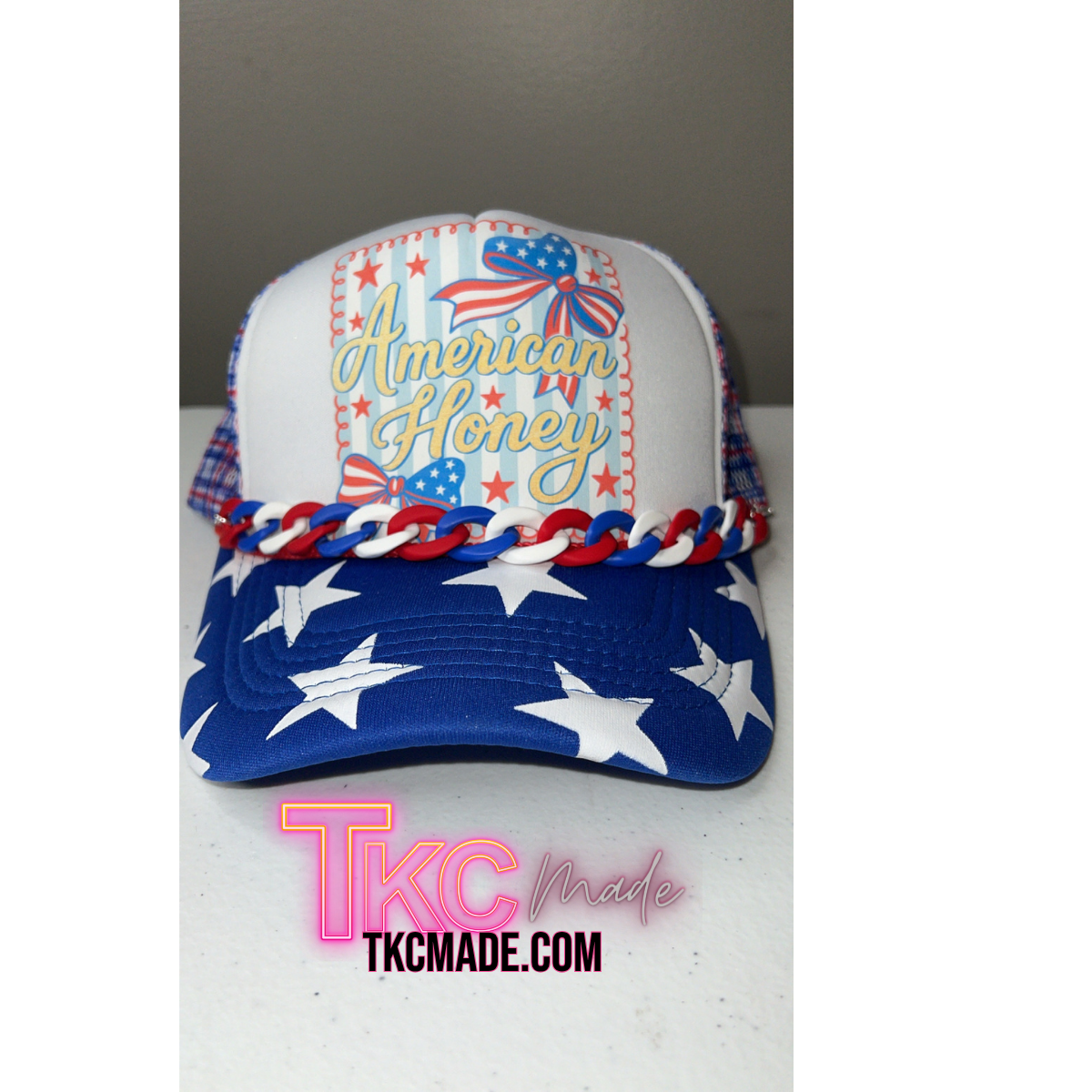 American honey patriotic hat