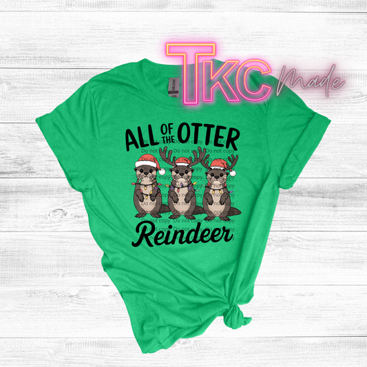 All of the otter reindeer