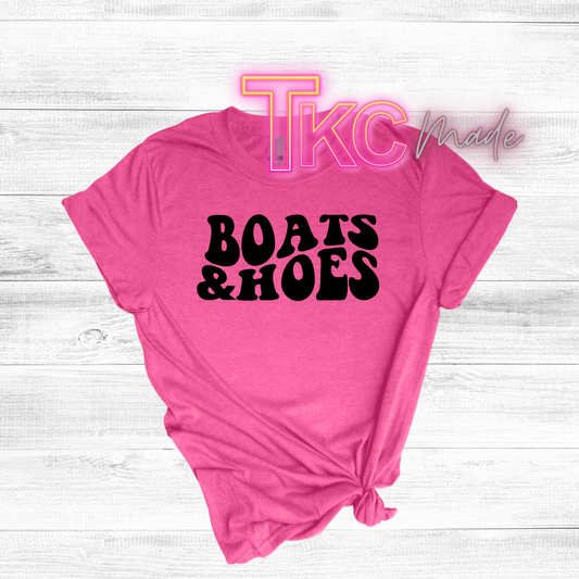 Retro boat summer