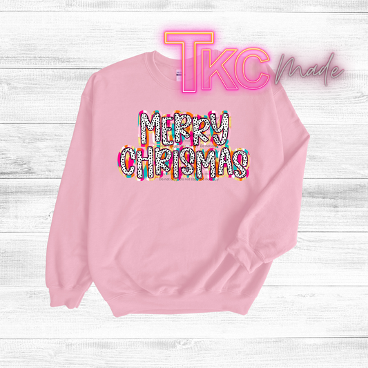 Colorful Merry Christmas