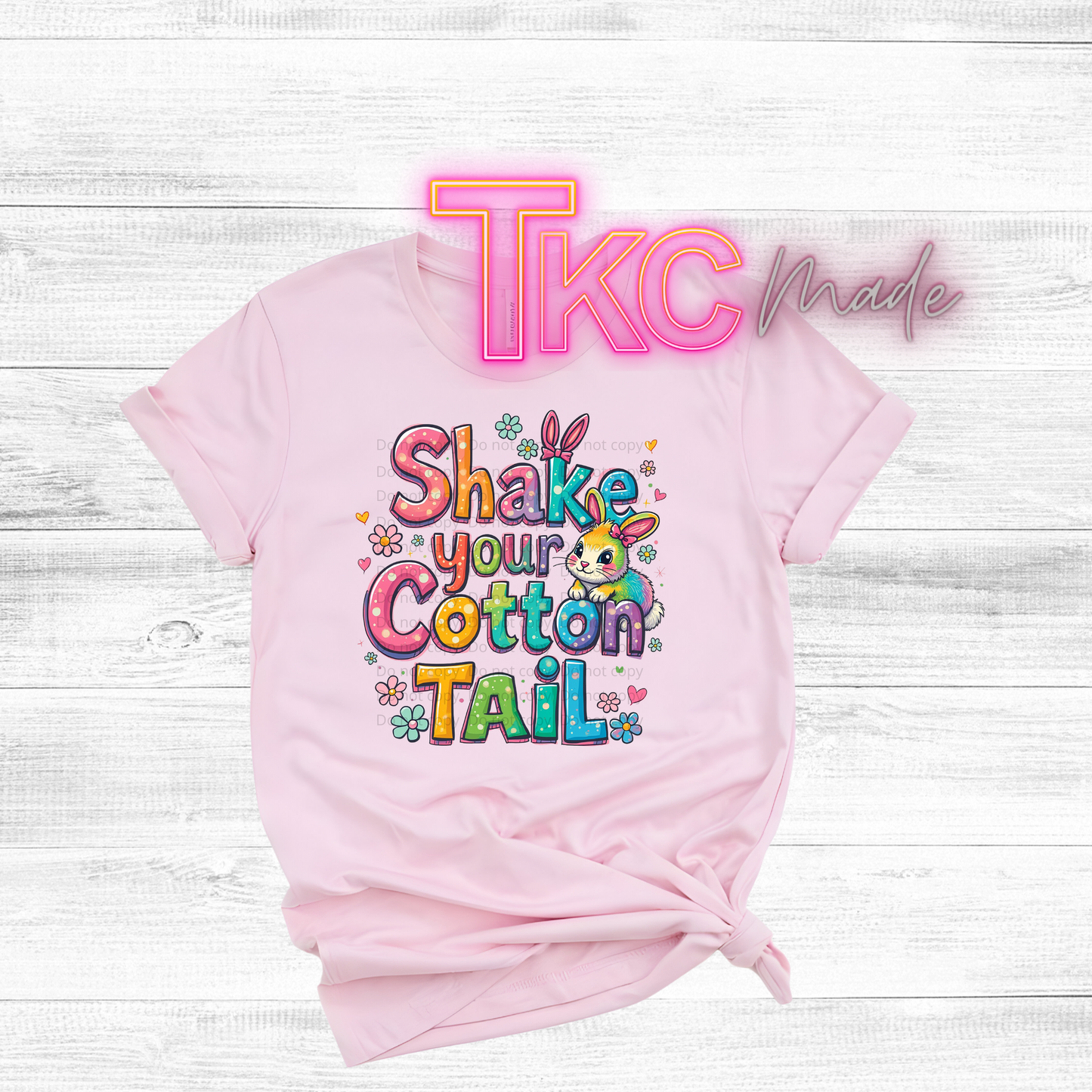 Shake your cotton tail-bright colors