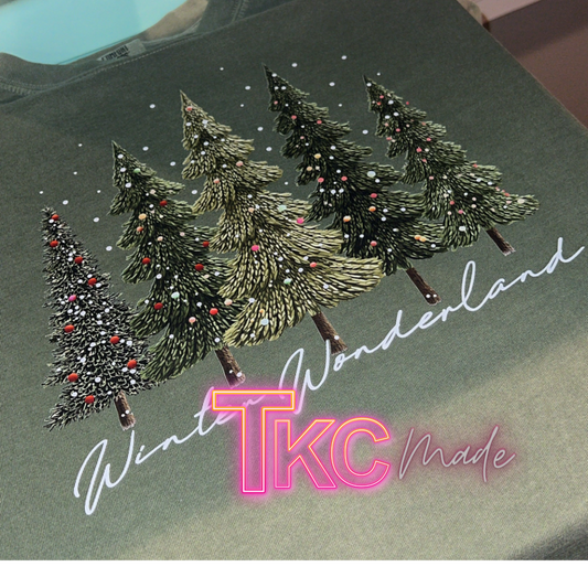 Winter Wonderland Trees