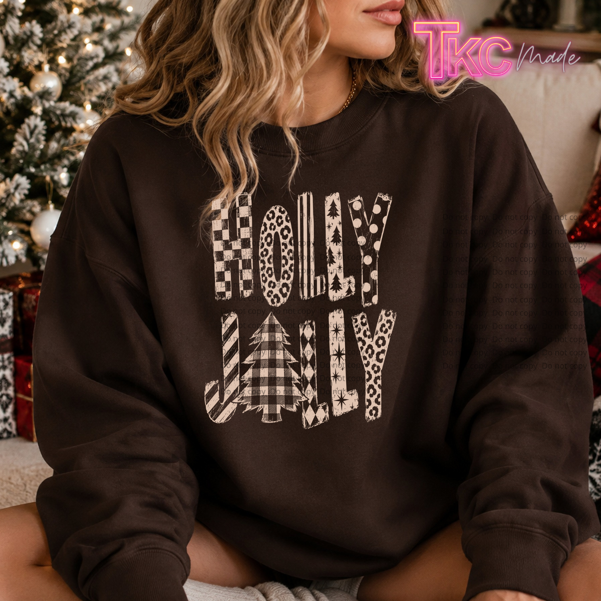 neutral holly jolly