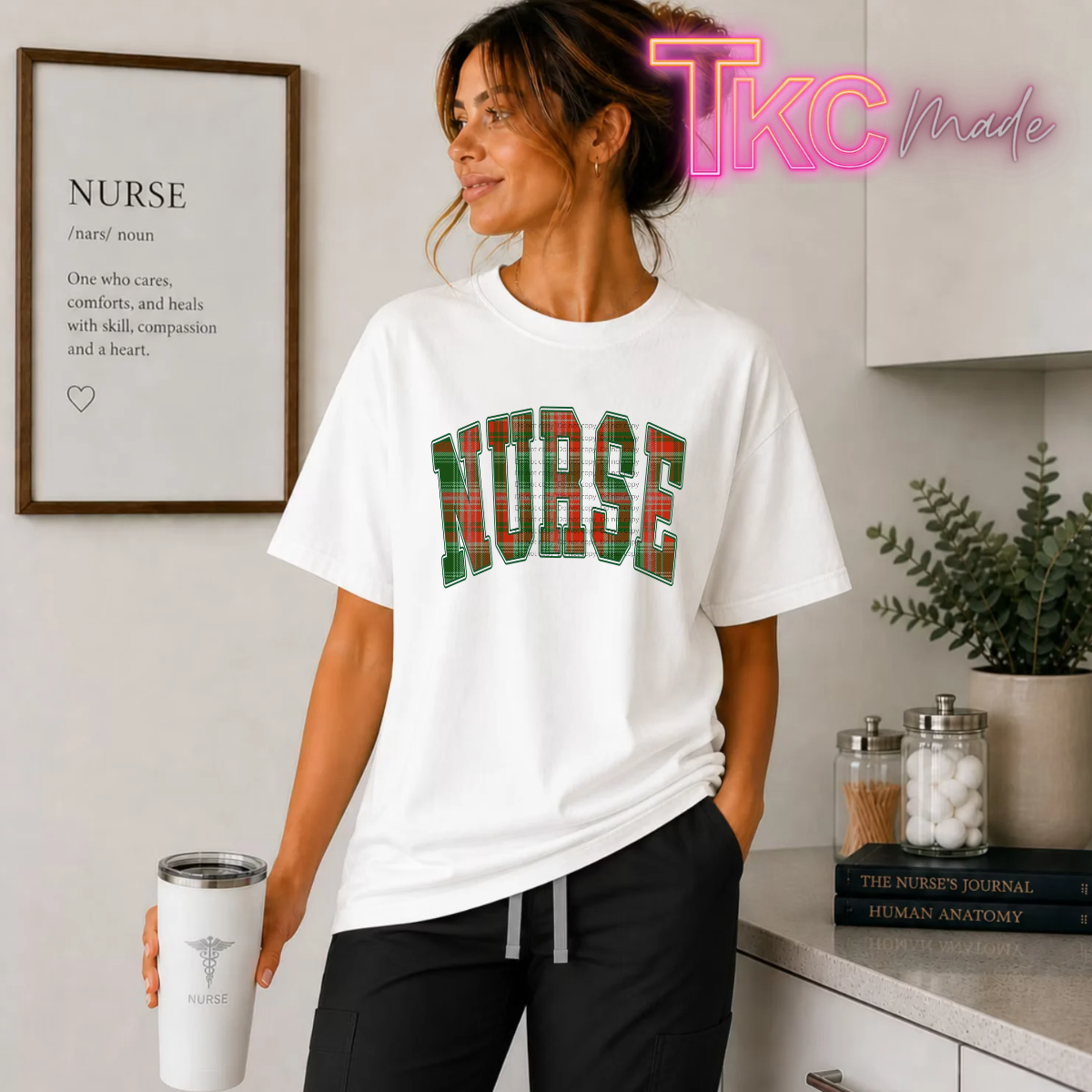Plaid Nurse