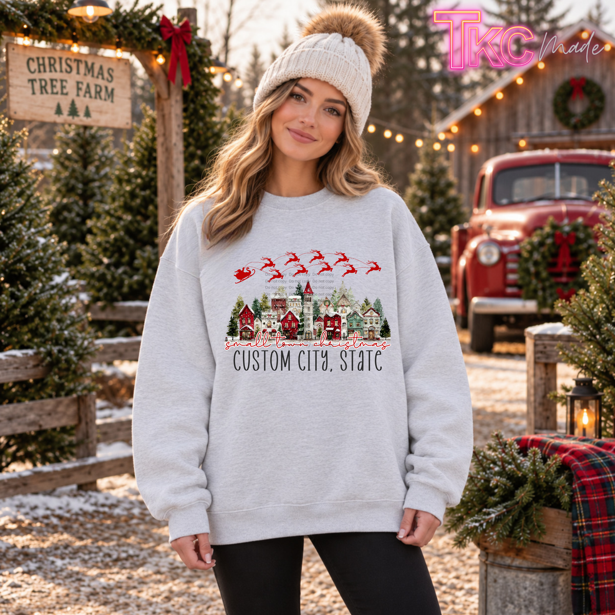 Small town Christmas custom City, State