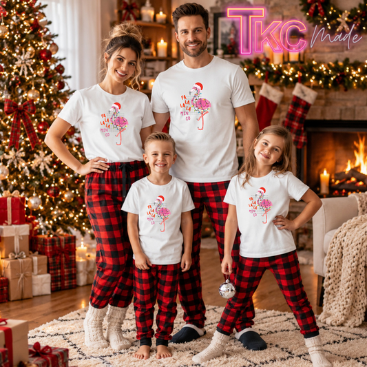 Tropical Christmas Flamingo