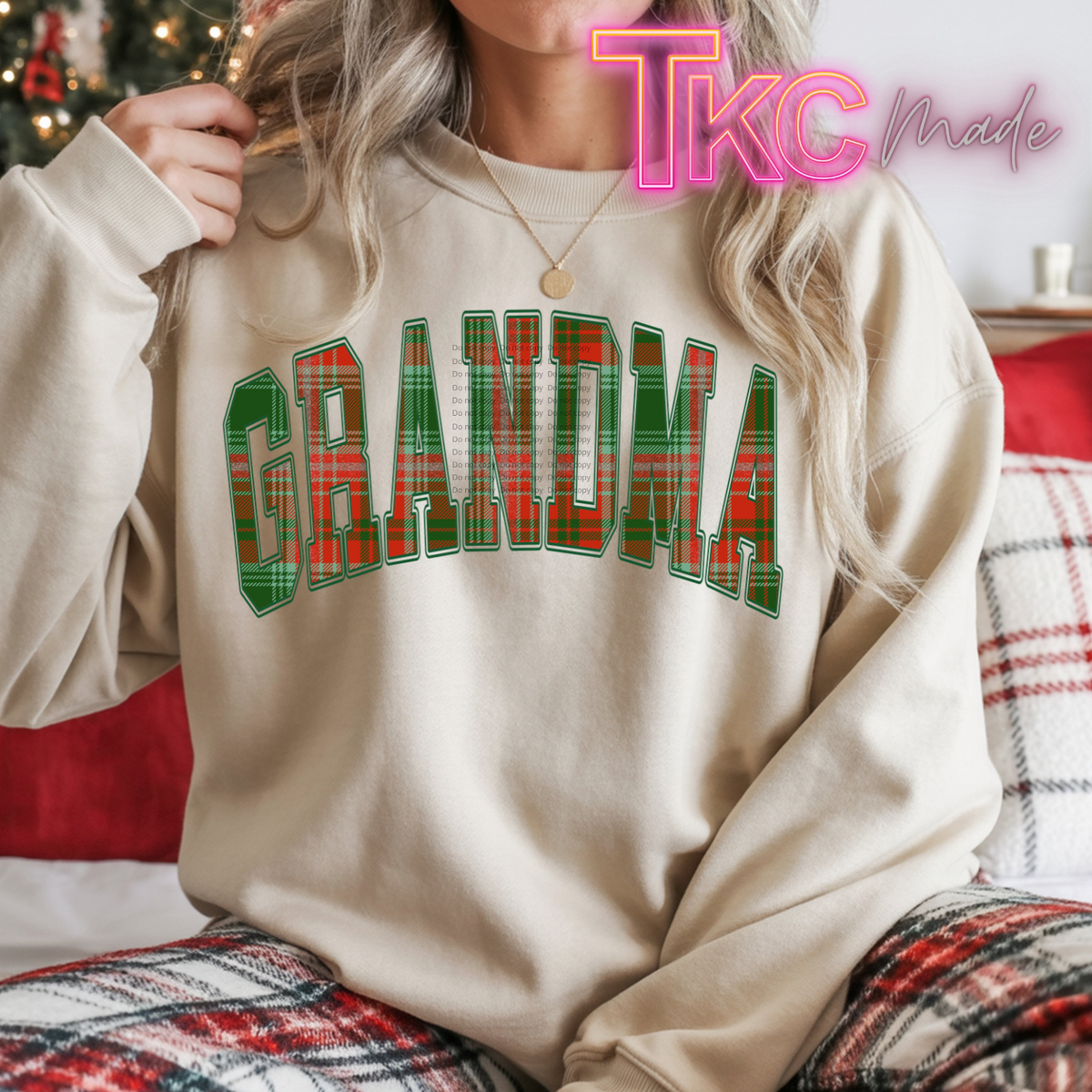Plaid Grandma