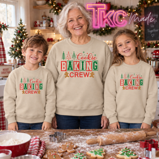 Cookie Christmas baking crew - Kid sizes
