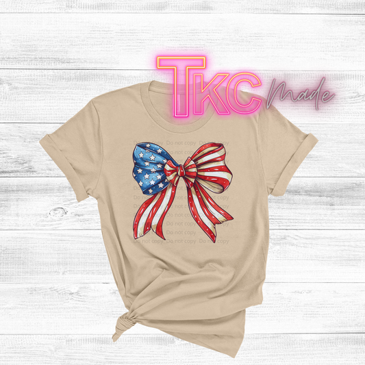 coquette American flag
