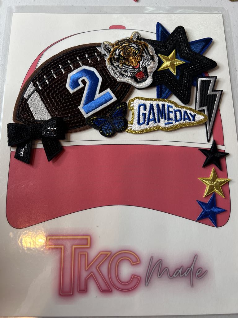 Custom Hats with patches